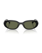RB4441D Sunglasses - Black/Polarized Dark Green - Ray-Ban