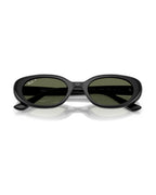 RB4441D Sunglasses - Black/Polarized Dark Green - Ray-Ban