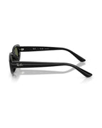 RB4441D Sunglasses - Black/Polarized Dark Green - Ray-Ban