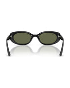 RB4441D Sunglasses - Black/Polarized Dark Green - Ray-Ban