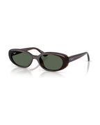 RB4441D Sunglasses - Transparent Brown/Dark Green - Ray-Ban