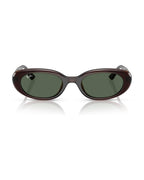RB4441D Sunglasses - Transparent Brown/Dark Green - Ray-Ban
