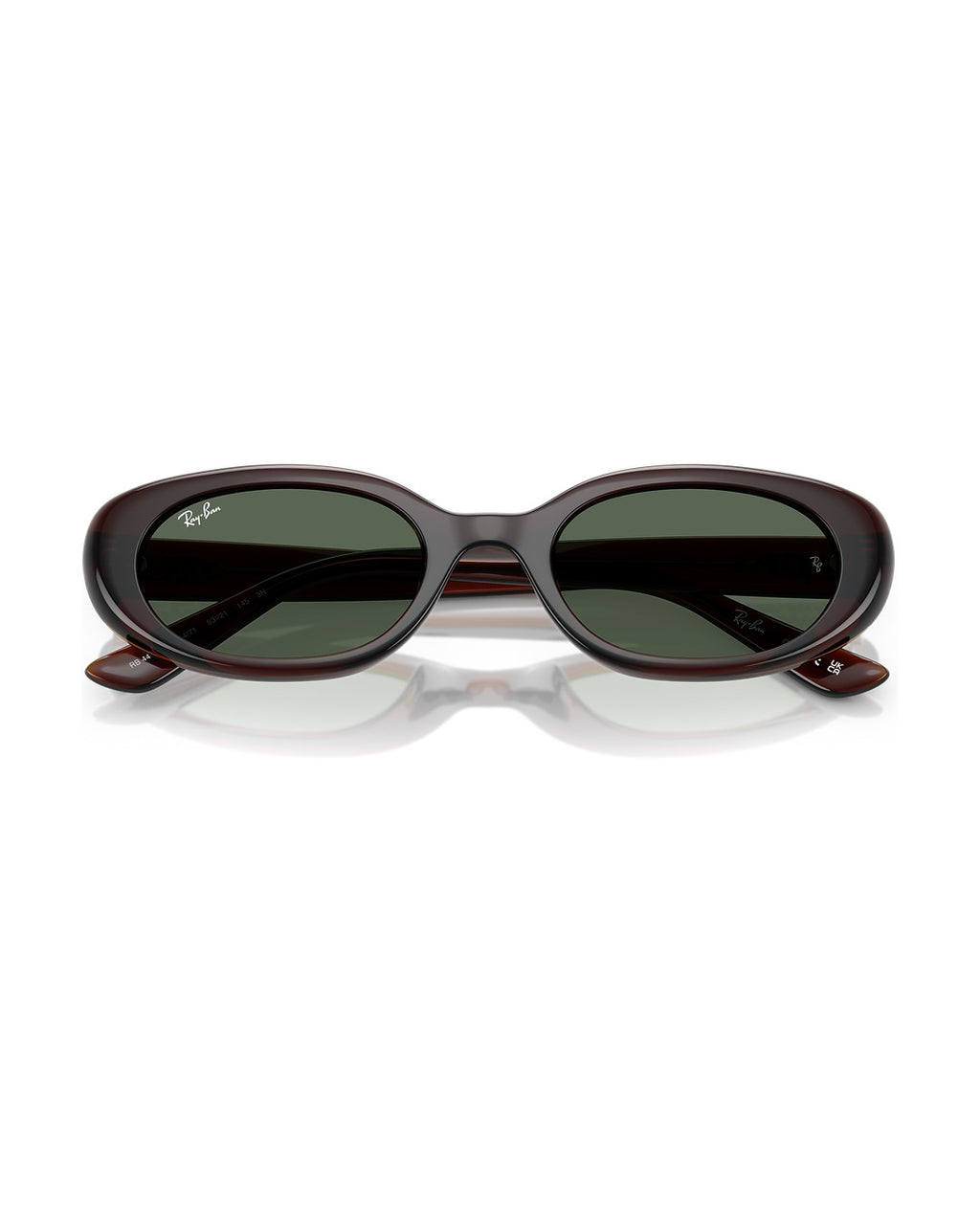 RB4441D Sunglasses - Transparent Brown/Dark Green - Ray-Ban