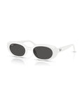 RB4441D Sunglasses - White/Dark Grey - Ray-Ban
