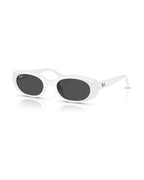 RB4441D Sunglasses - White/Dark Grey - Ray-Ban