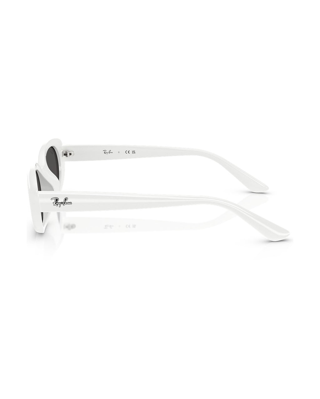RB4441D Sunglasses - White/Dark Grey - Ray-Ban