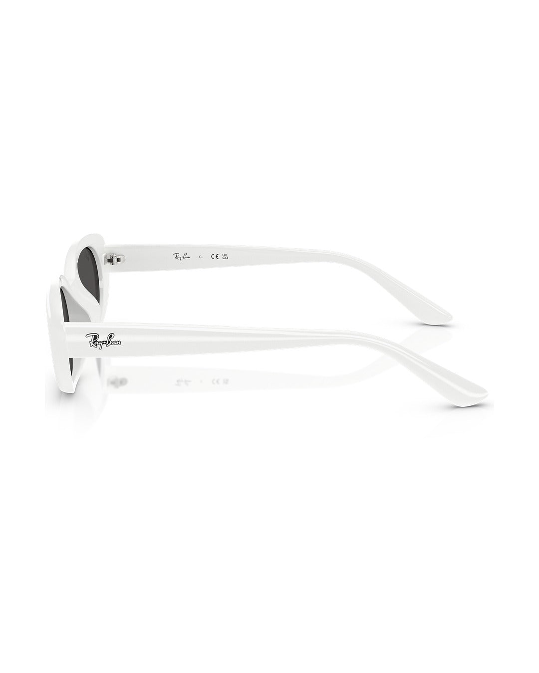 RB4441D Sunglasses - White/Dark Grey - Ray-Ban