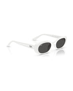 RB4441D Sunglasses - White/Dark Grey - Ray-Ban