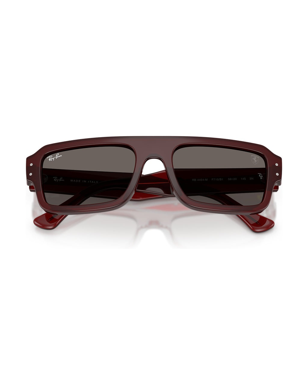 RB4454M Sunglasses - Red Trasparent/Dark Grey - Ray-Ban