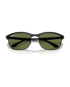 RB4469 Liteforce Sunglasses - Sand Black/Polarised S Green - Ray-Ban
