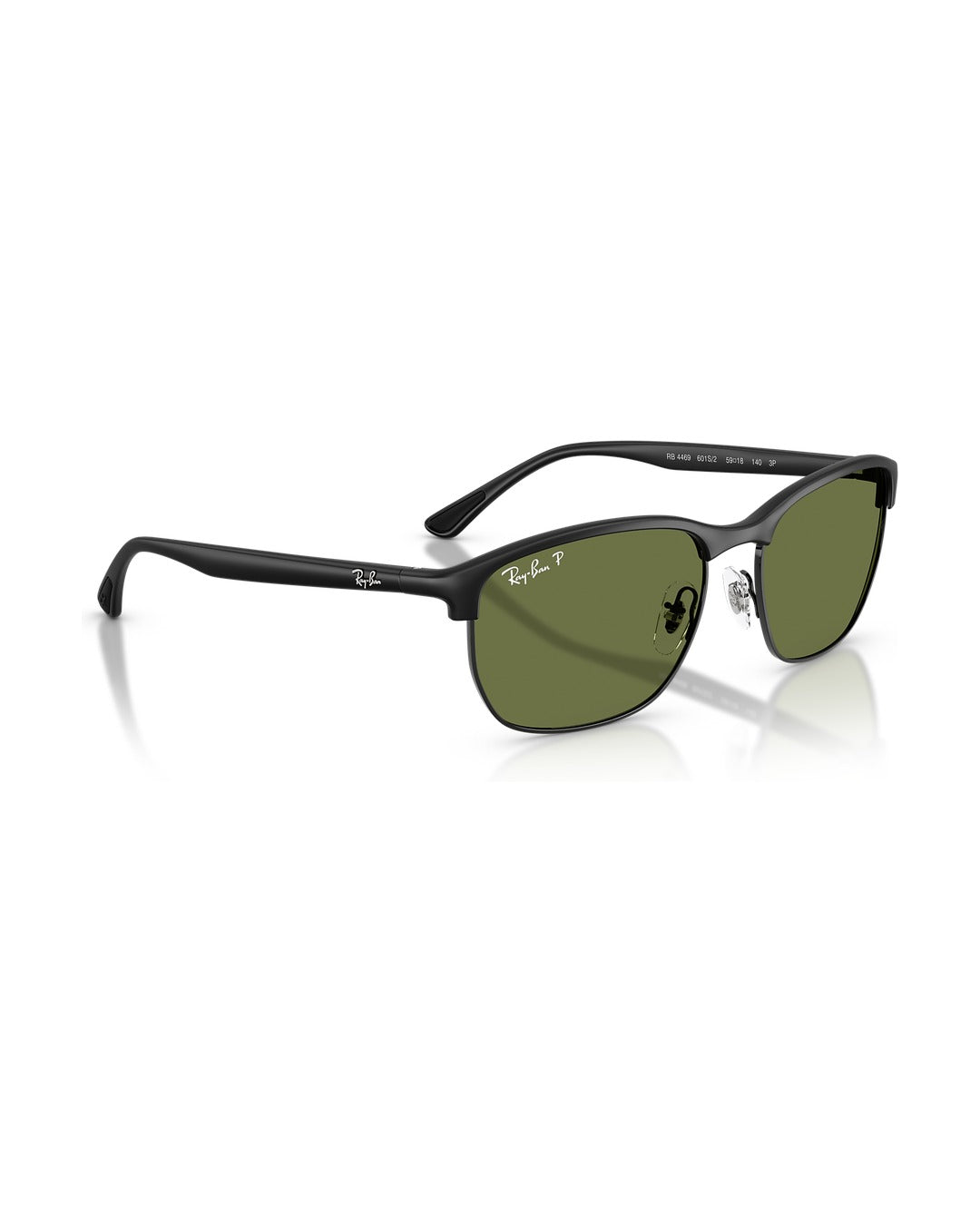 RB4469 Liteforce Sunglasses - Sand Black/Polarised S Green - Ray-Ban