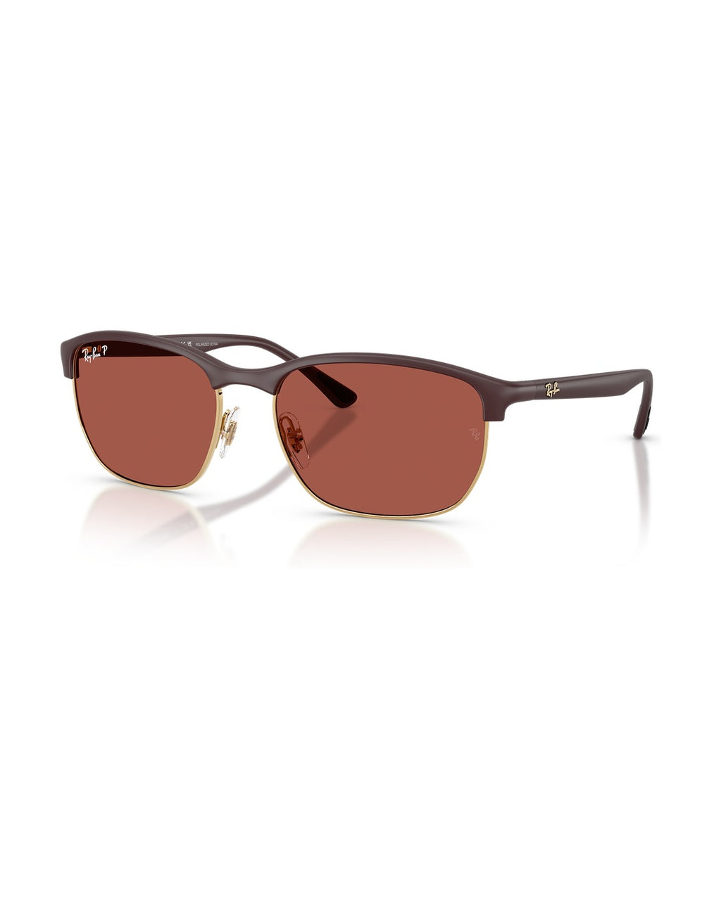 RB4469 Liteforce Sunglasses - Sand Violet/Polarised S Red - Ray-Ban