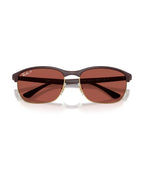 RB4469 Liteforce Sunglasses - Sand Violet/Polarised S Red - Ray-Ban