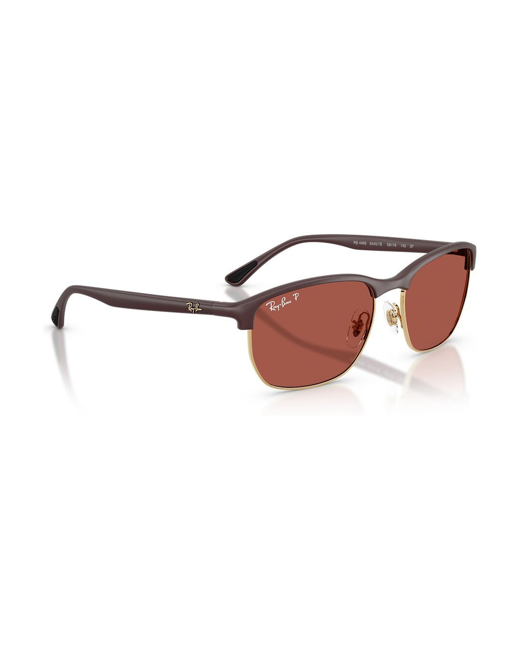 RB4469 Liteforce Sunglasses - Sand Violet/Polarised S Red - Ray-Ban