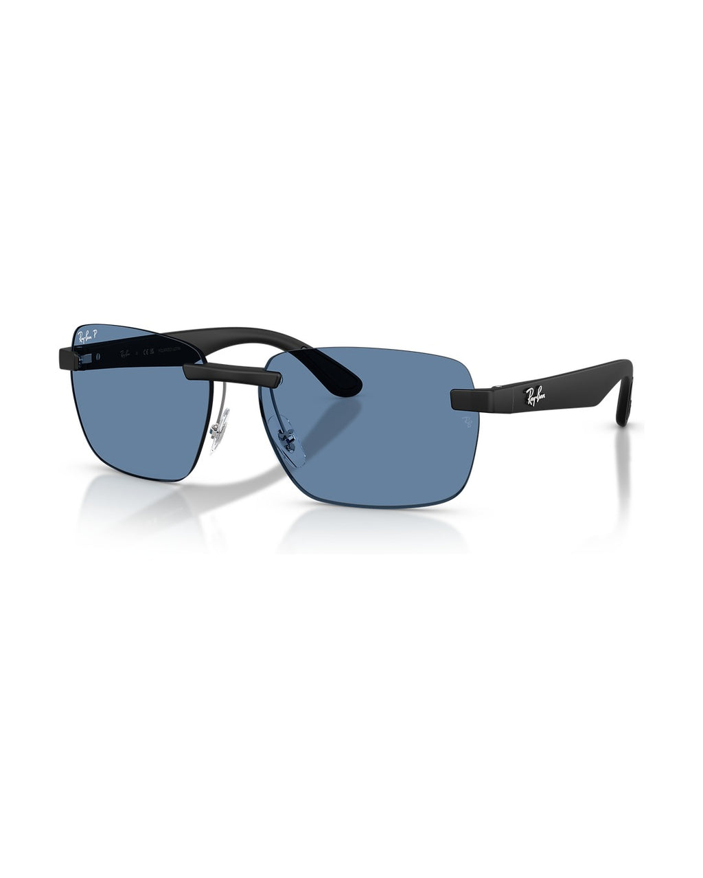 RB4470 Chromance Sunglasses - Sand Black/Polarised S Blue - Ray-Ban