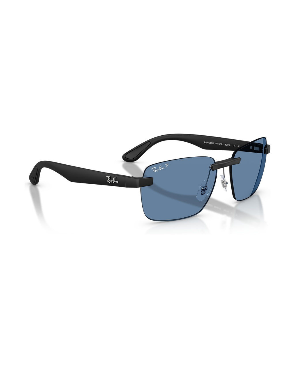 RB4470 Chromance Sunglasses - Sand Black/Polarised S Blue - Ray-Ban