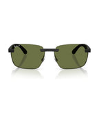 RB4470 Chromance Sunglasses - Sand Black/Polarised S Green - Ray-Ban