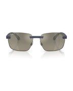 RB4470 Chromance Sunglasses - Sand Dark Blue/Grey Gradient Polarised+ - Ray-Ban
