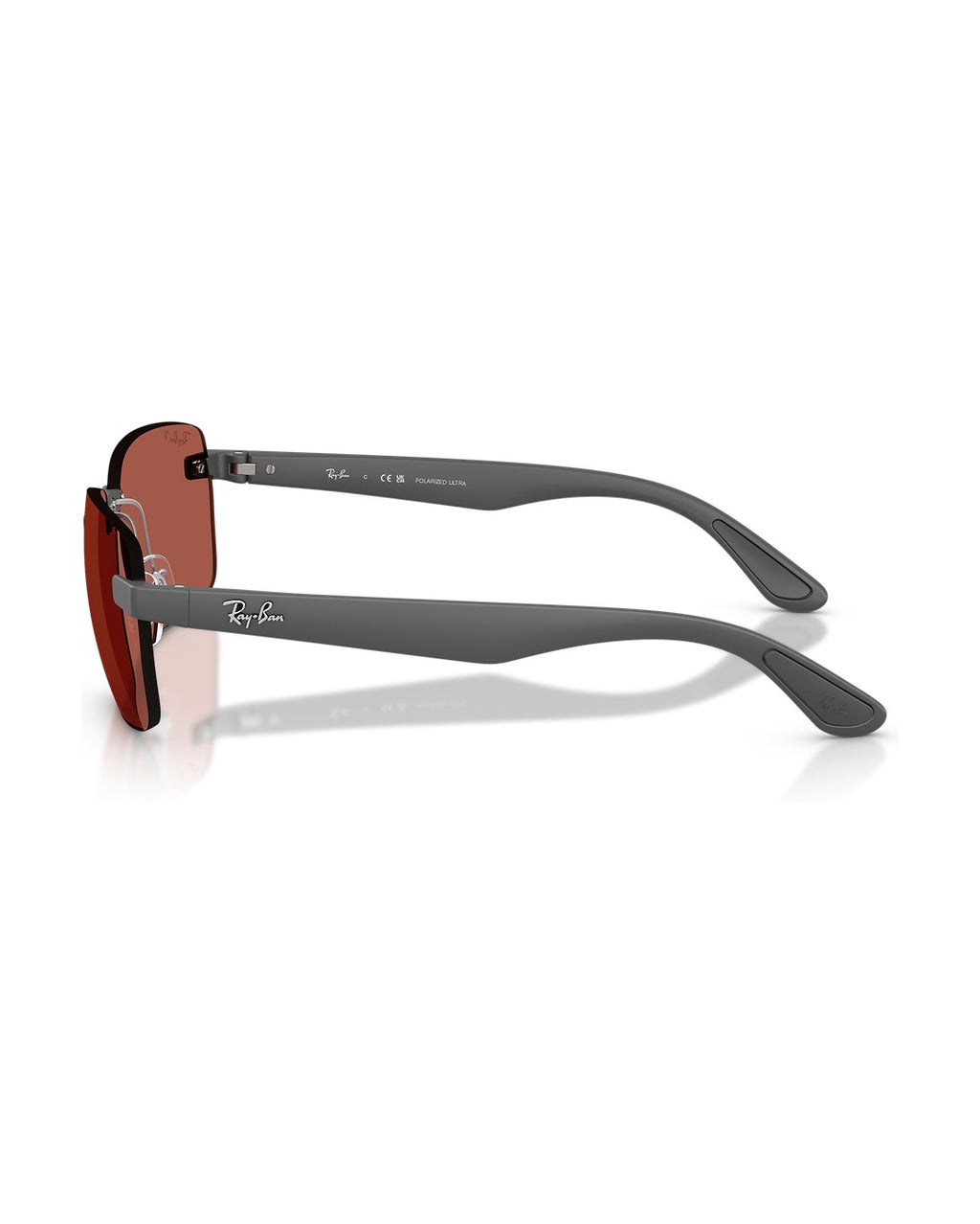 RB4470 Chromance Sunglasses - Sand Grey/Polarised S Red - Ray-Ban