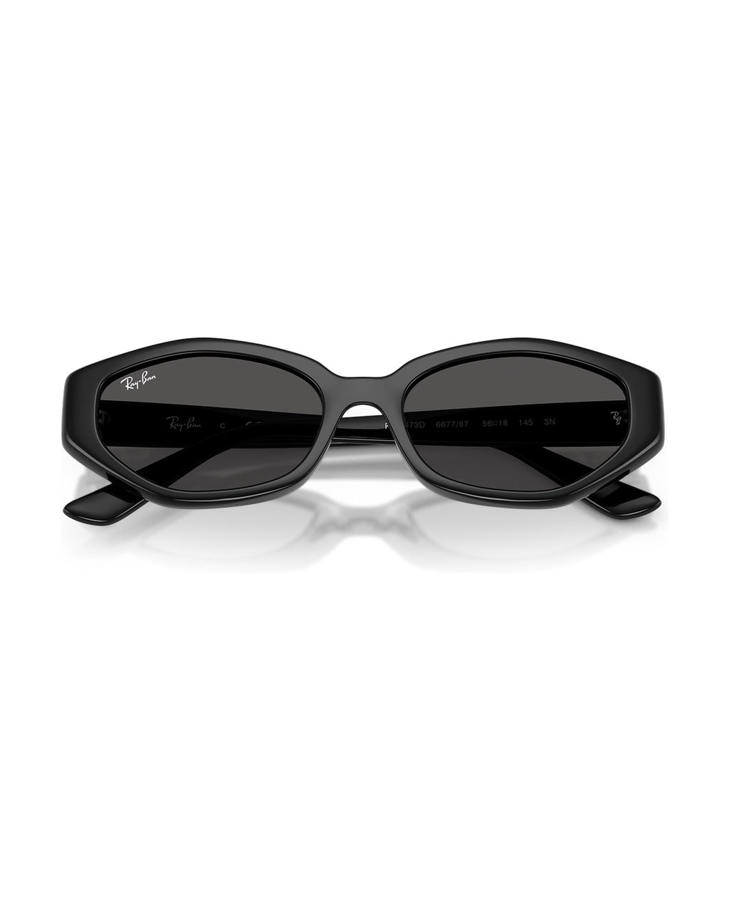 RB4473D Sunglasses - Black/Dark Grey - Ray-Ban