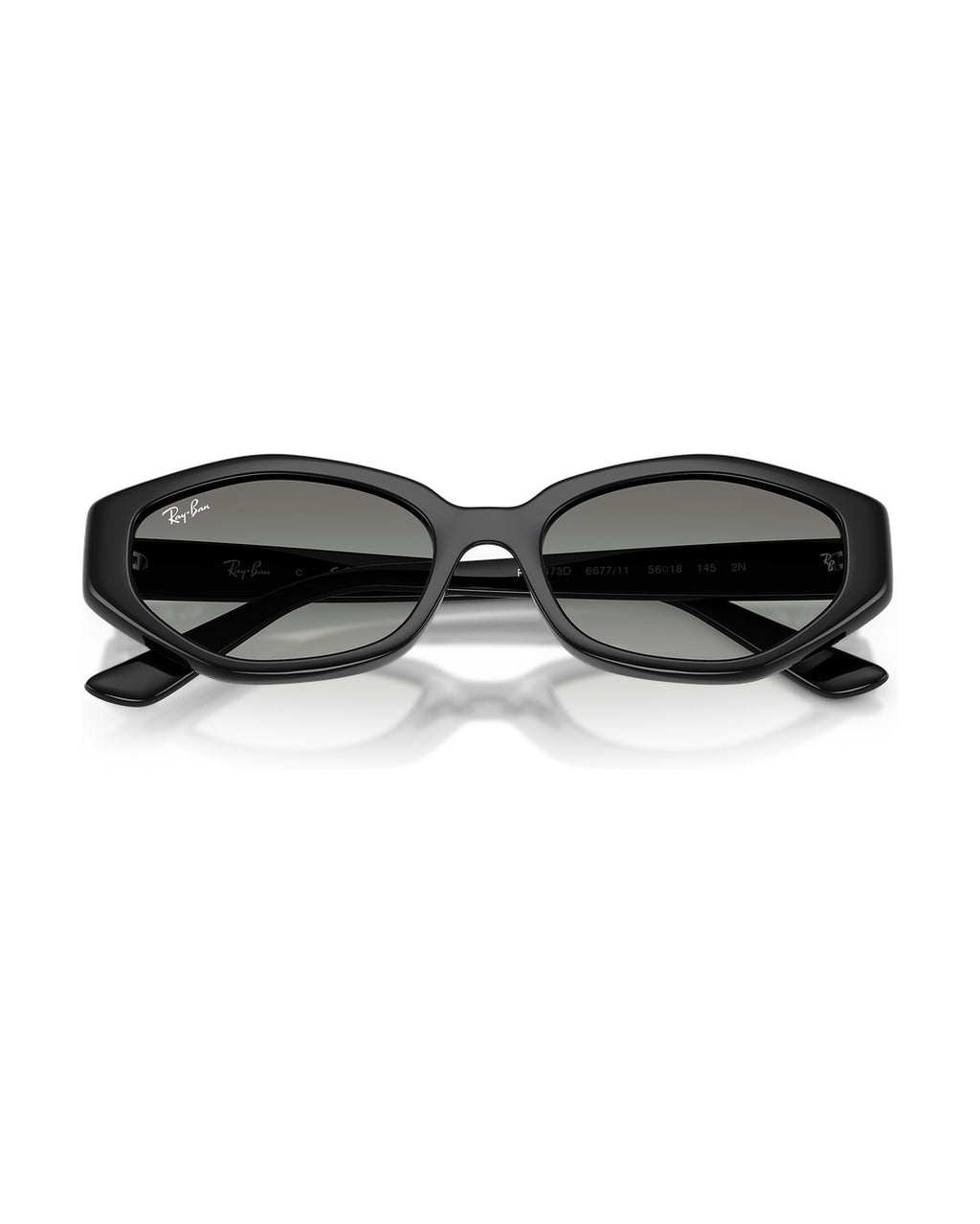 RB4473D Sunglasses - Black/Gradient Grey - Ray-Ban