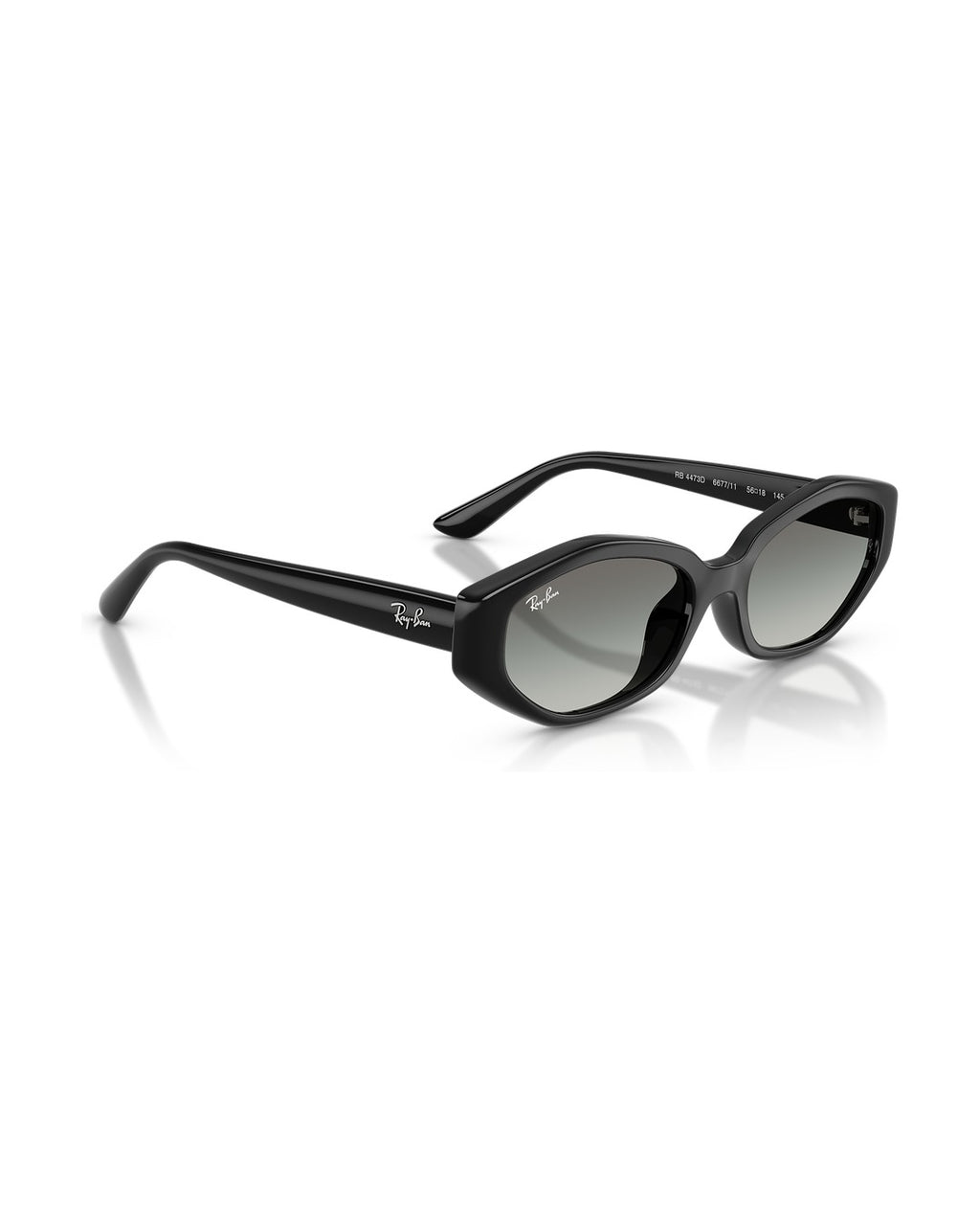 RB4473D Sunglasses - Black/Gradient Grey - Ray-Ban