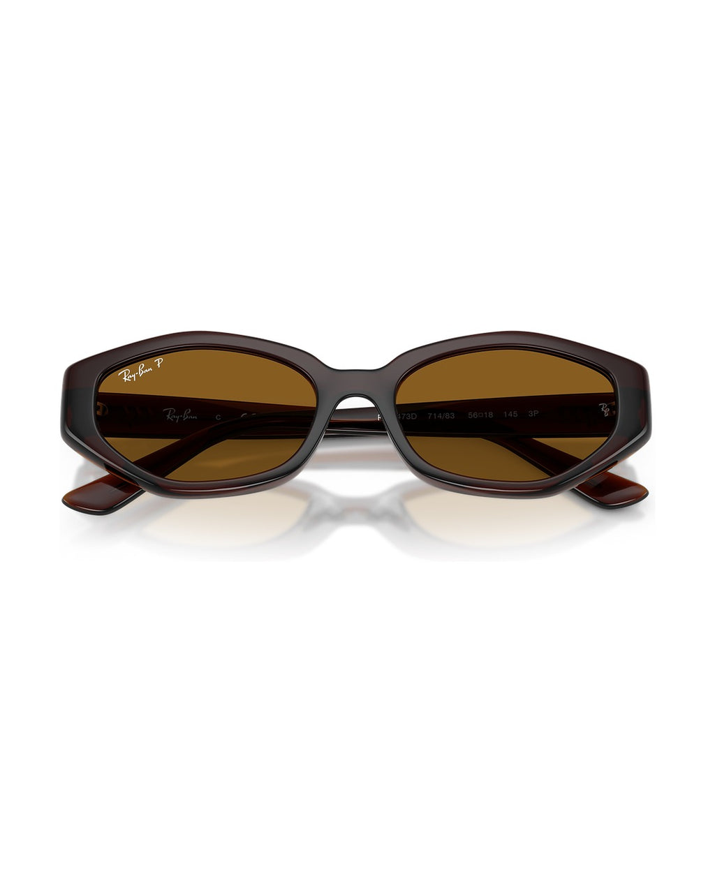 RB4473D Sunglasses - Dark Brown/Dark Brown Polarized - Ray-Ban
