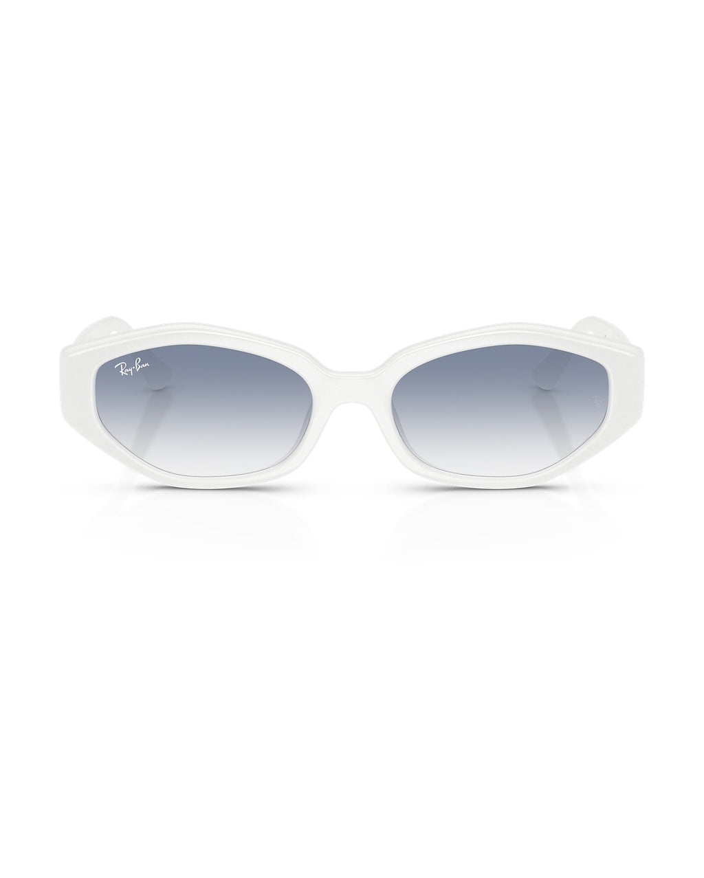 RB4473D Sunglasses - White/Clear Gradient Light Blue - Ray-Ban