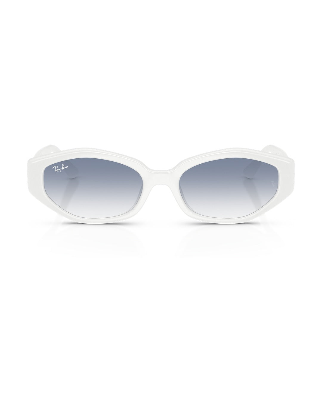 RB4473D Sunglasses - White/Clear Gradient Light Blue - Ray-Ban