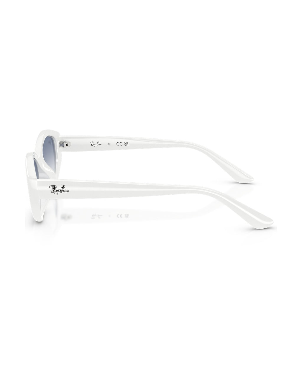 RB4473D Sunglasses - White/Clear Gradient Light Blue - Ray-Ban