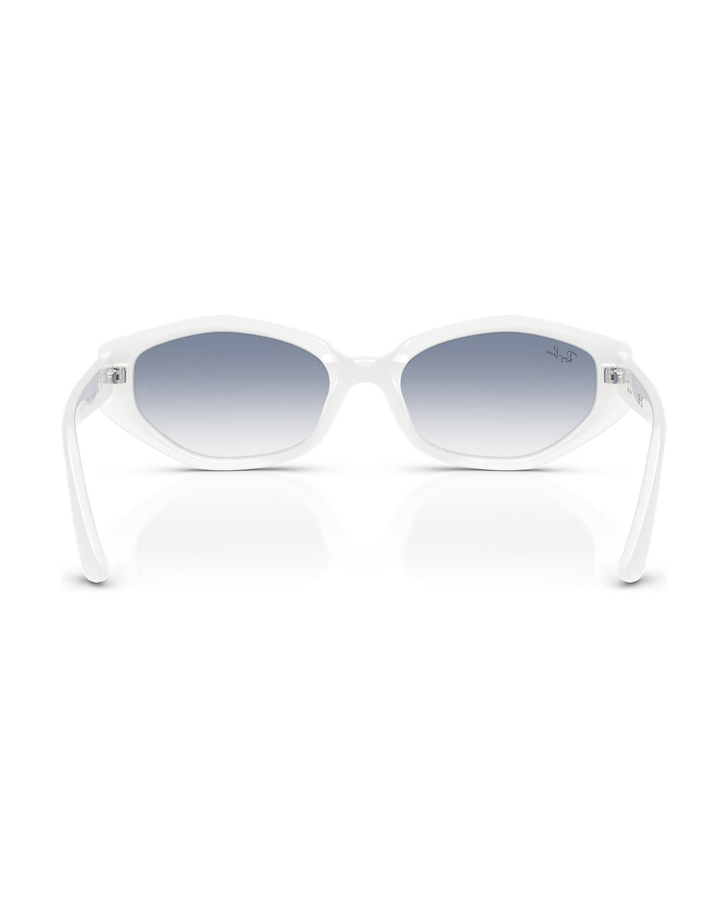 RB4473D Sunglasses - White/Clear Gradient Light Blue - Ray-Ban