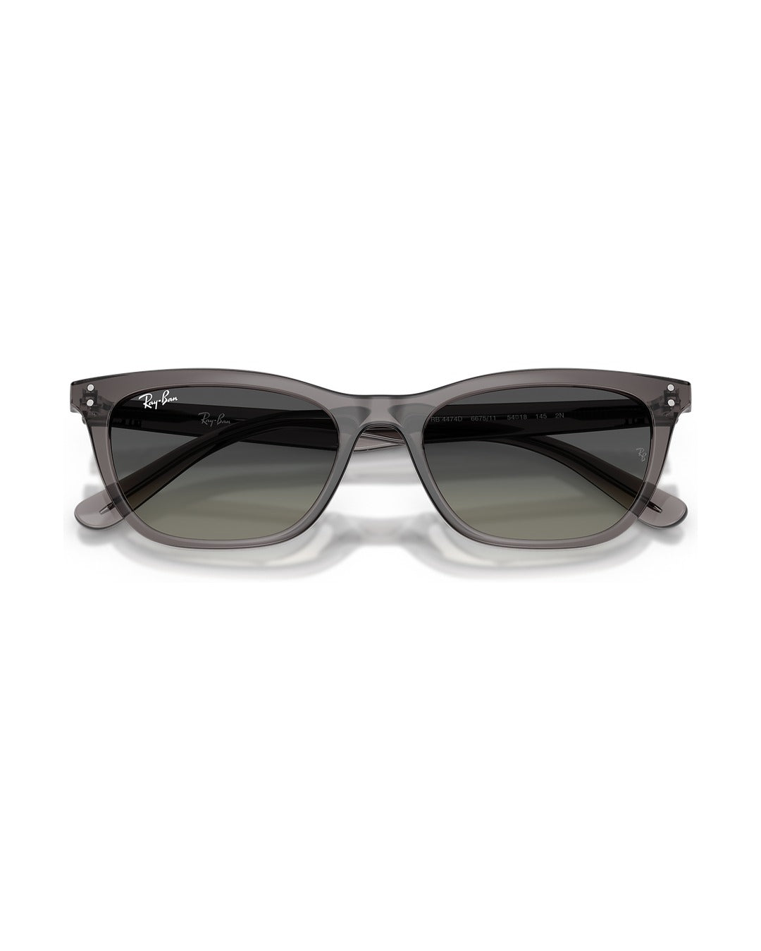 RB4474D Sunglasses - Transparent Dark Grey/Gradient Grey - Ray-Ban