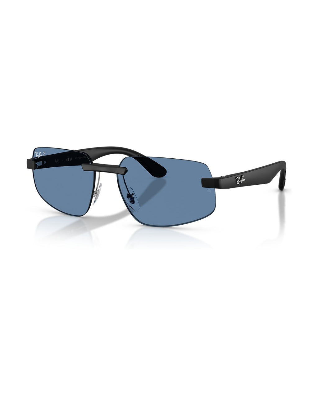 RB4475 Chromance Sunglasses - Sand Black/Polarised S Blue - Ray-Ban