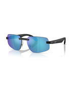 RB4475 Chromance Sunglasses - Sand Black/Polarized Green - Ray-Ban