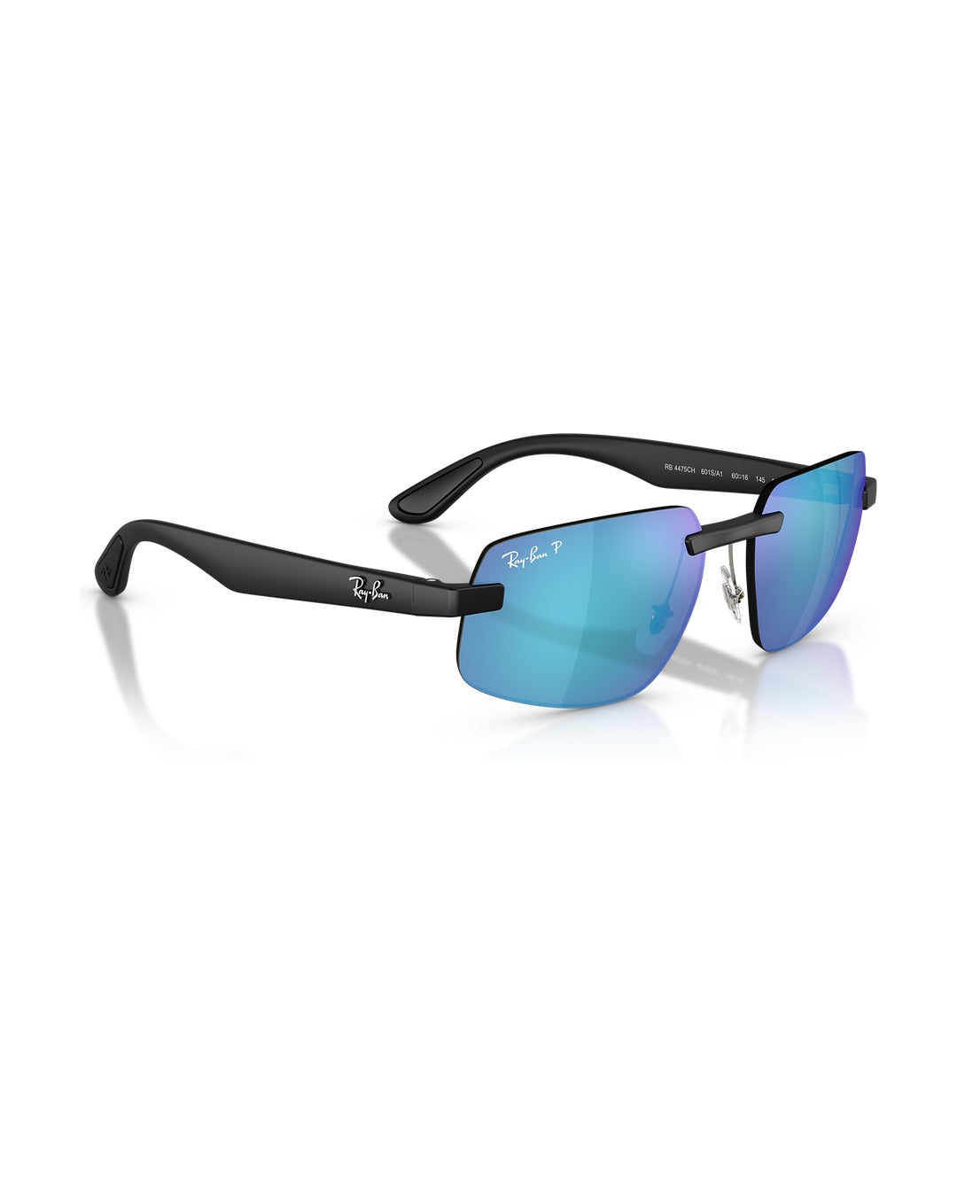 RB4475 Chromance Sunglasses - Sand Black/Polarized Green - Ray-Ban