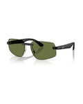 RB4475 Chromance Sunglasses - Sand Black/Polarised S Green - Ray-Ban