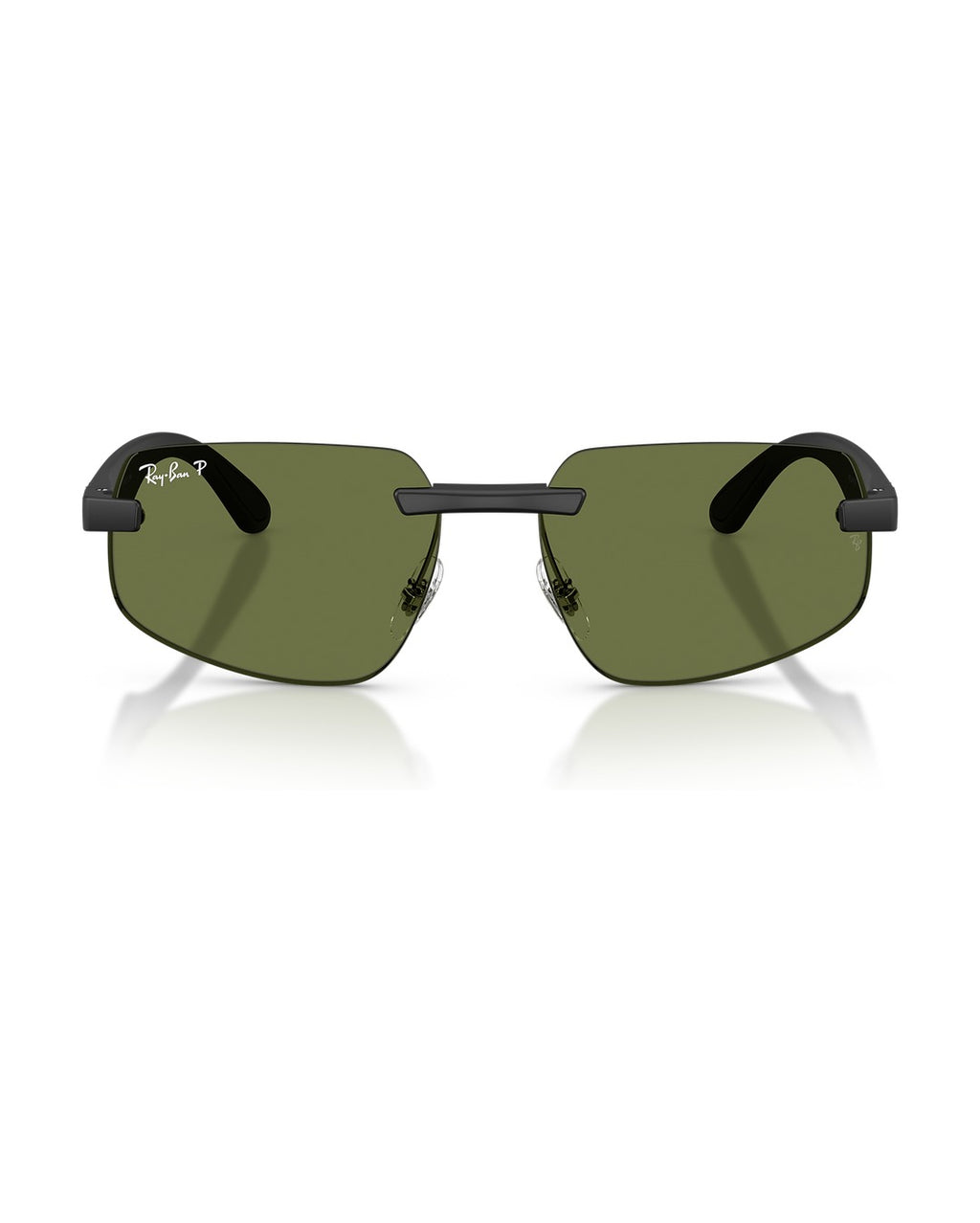 RB4475 Chromance Sunglasses - Sand Black/Polarised S Green - Ray-Ban