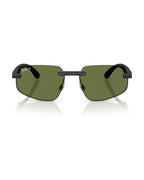 RB4475 Chromance Sunglasses - Sand Black/Polarised S Green - Ray-Ban