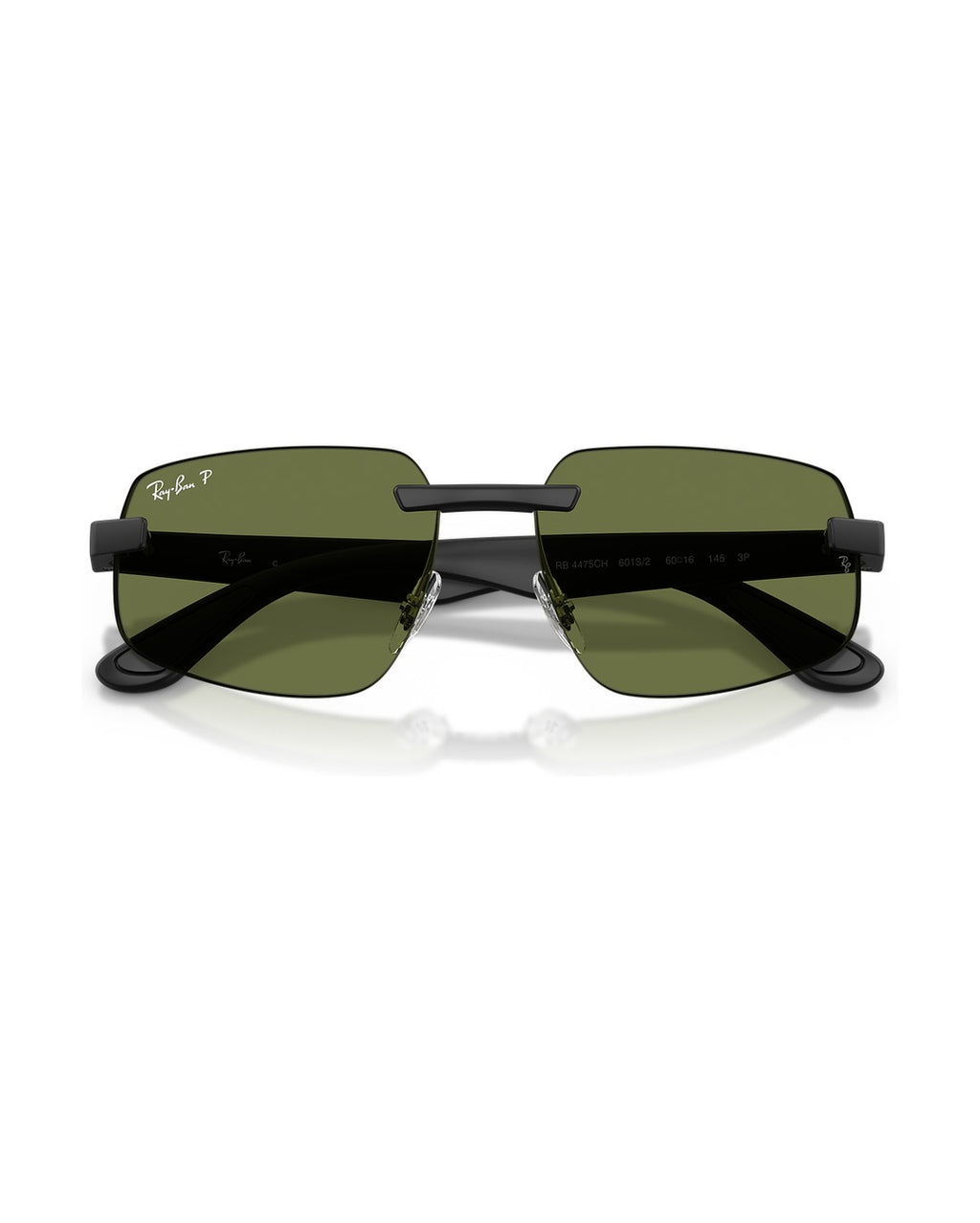 RB4475 Chromance Sunglasses - Sand Black/Polarised S Green - Ray-Ban