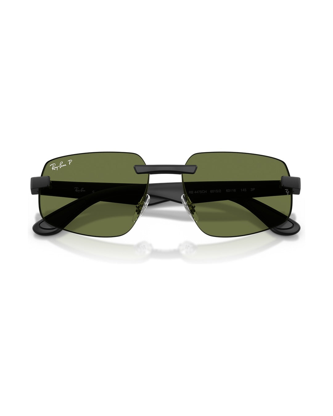 RB4475 Chromance Sunglasses - Sand Black/Polarised S Green - Ray-Ban