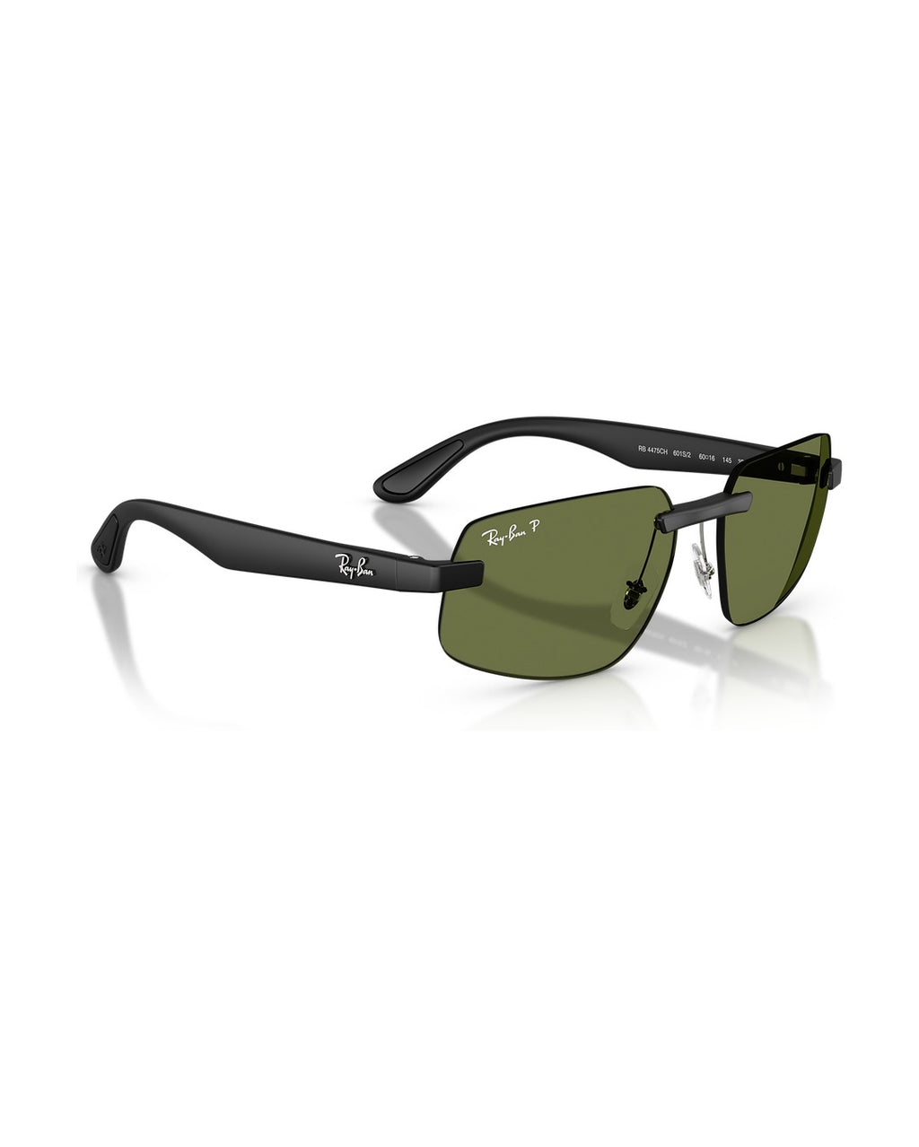RB4475 Chromance Sunglasses - Sand Black/Polarised S Green - Ray-Ban