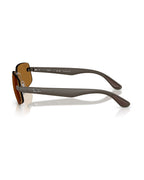RB4475 Chromance Sunglasses - Sand Brown/Polarised S Bronze - Ray-Ban
