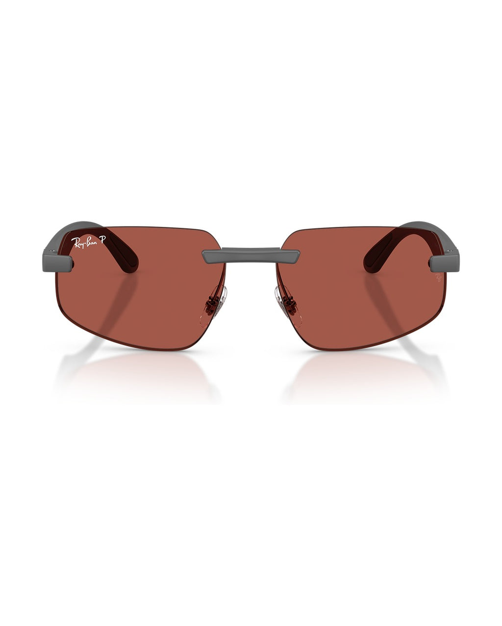 RB4475 Chromance Sunglasses - Sand Grey/Polarised S Red - Ray-Ban