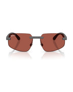 RB4475 Chromance Sunglasses - Sand Grey/Polarised S Red - Ray-Ban