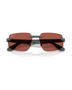 RB4475 Chromance Sunglasses - Sand Grey/Polarised S Red - Ray-Ban