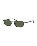 RB8069D Titanium Sunglasses - Black/Dark Green - Ray-Ban