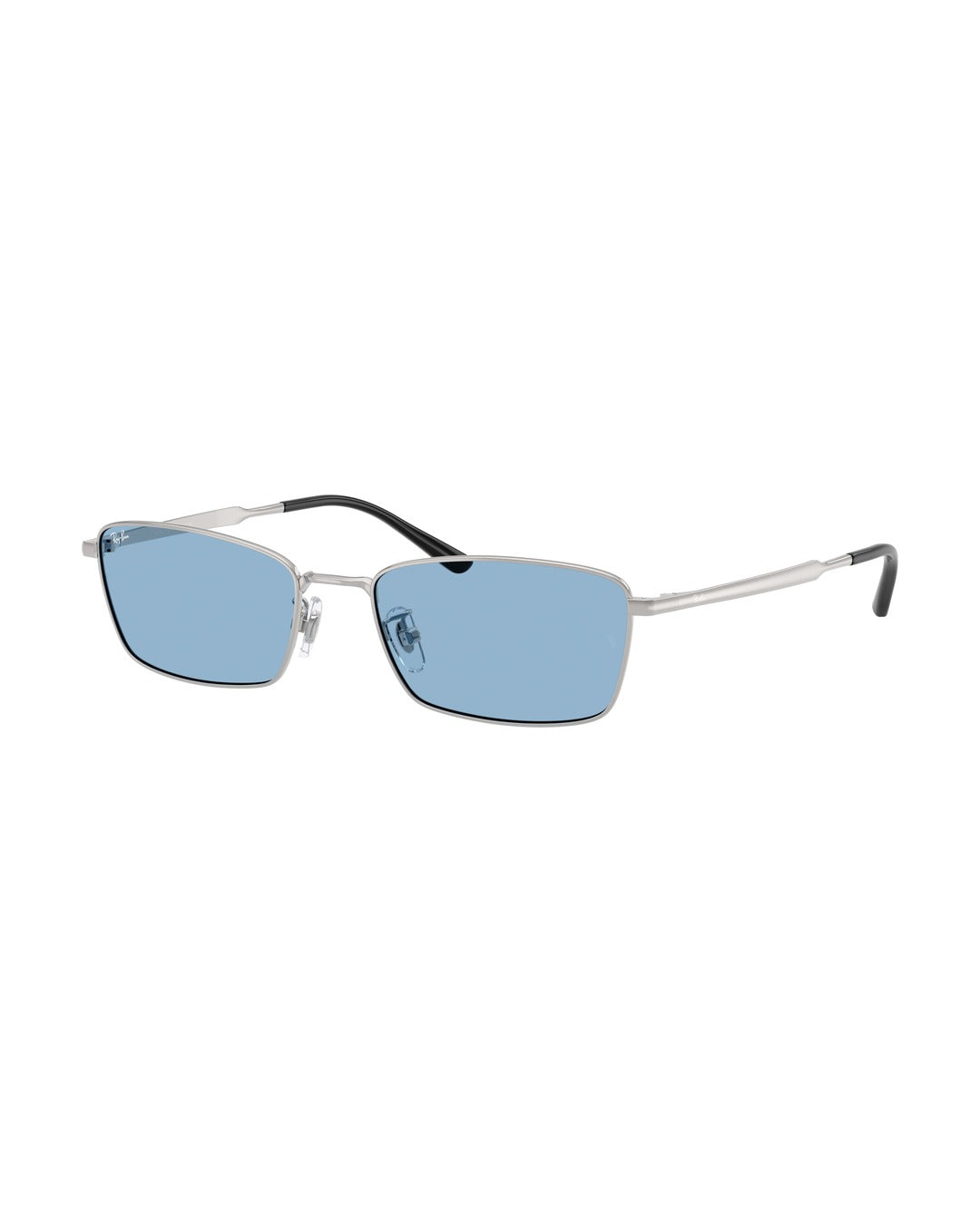 RB8069D Titanium Sunglasses - Silver/Blue - Ray-Ban