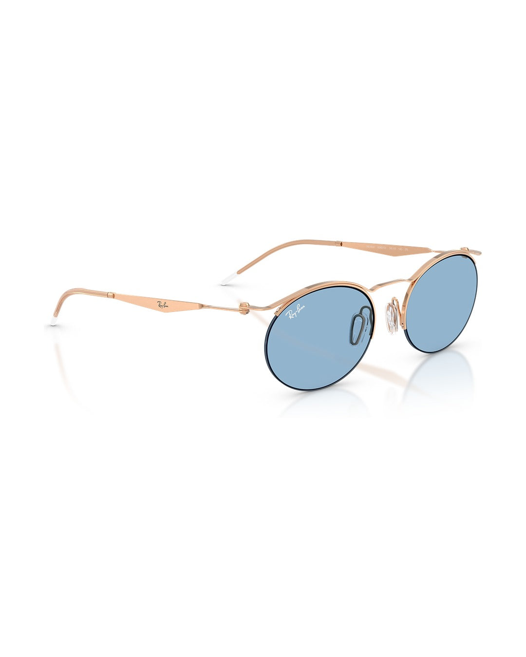 RB8551 Sunglasses - Rosegold/Light Blue - Ray-Ban