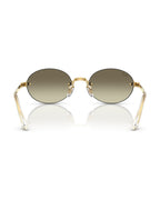 A$AP Rocky Rimless Oval Sunglasses - Arista Gold/Gradient - Mirror - Ray-Ban