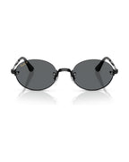 A$AP Rocky Rimless Oval Sunglasses - Black/Dark Grey Polarized - Ray-Ban